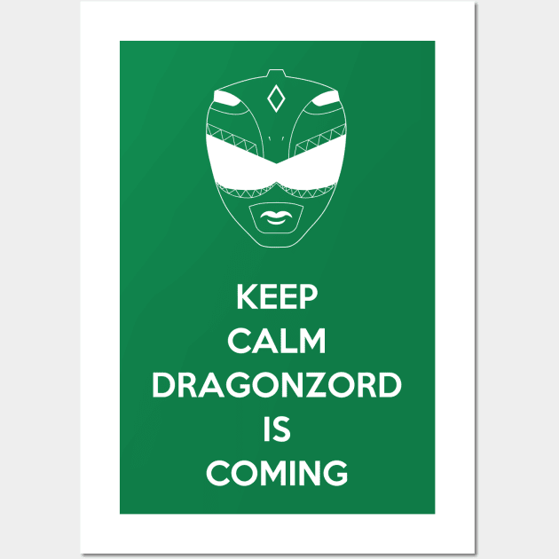 Dragonzord Wall Art by old_school_designs